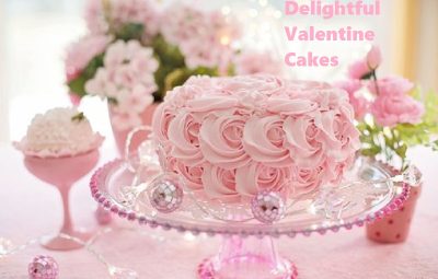 Valentine decorated cakes