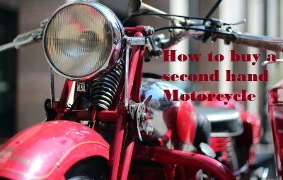 How to buy a second hand motorcycle