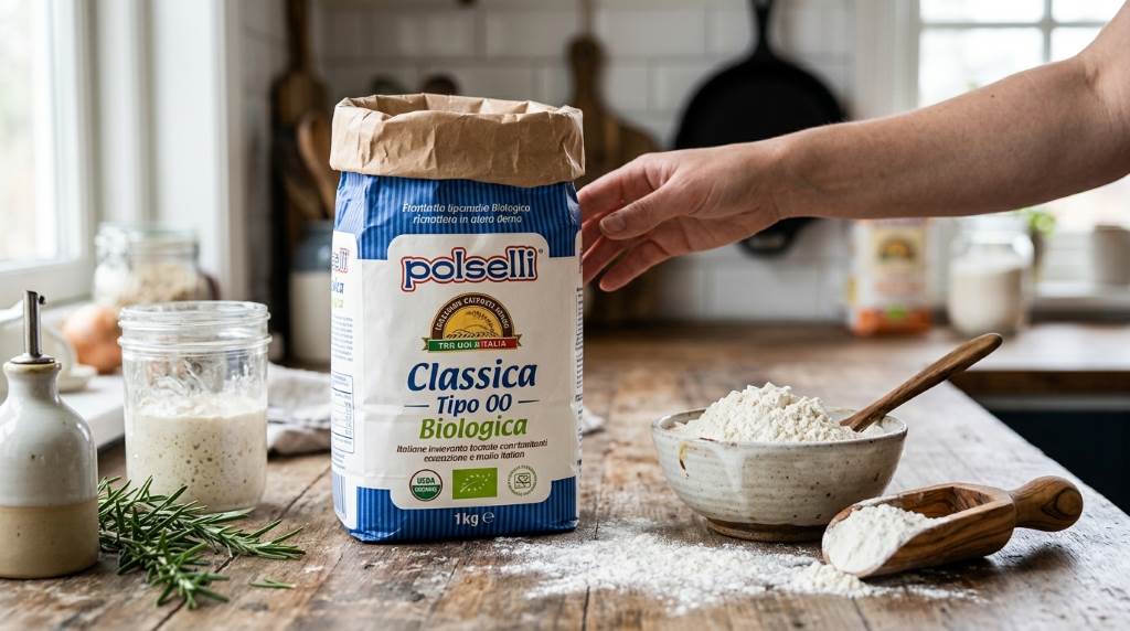 POLSELLI Type 00 flour used for fresh pasta dough